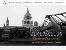 Tablet Screenshot of nthdimension.com